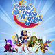 From left to right: Zatanna, Supergirl, Wonder Woman, Jessica Cruz, Bumblebee, and Batgirl.